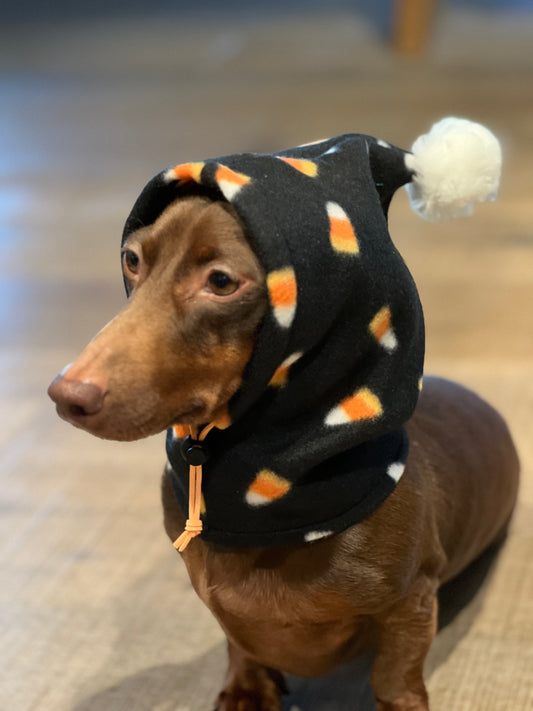 Candy Corn Halloween Pup Topper